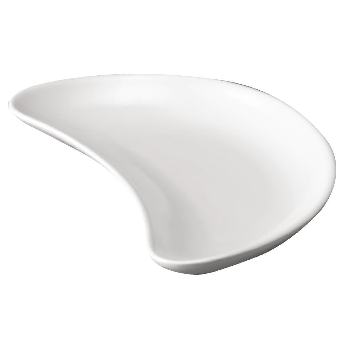 Churchill Whiteware Crescent Salad Plates 202mm (Pack of 12) - P618 Plates Churchill