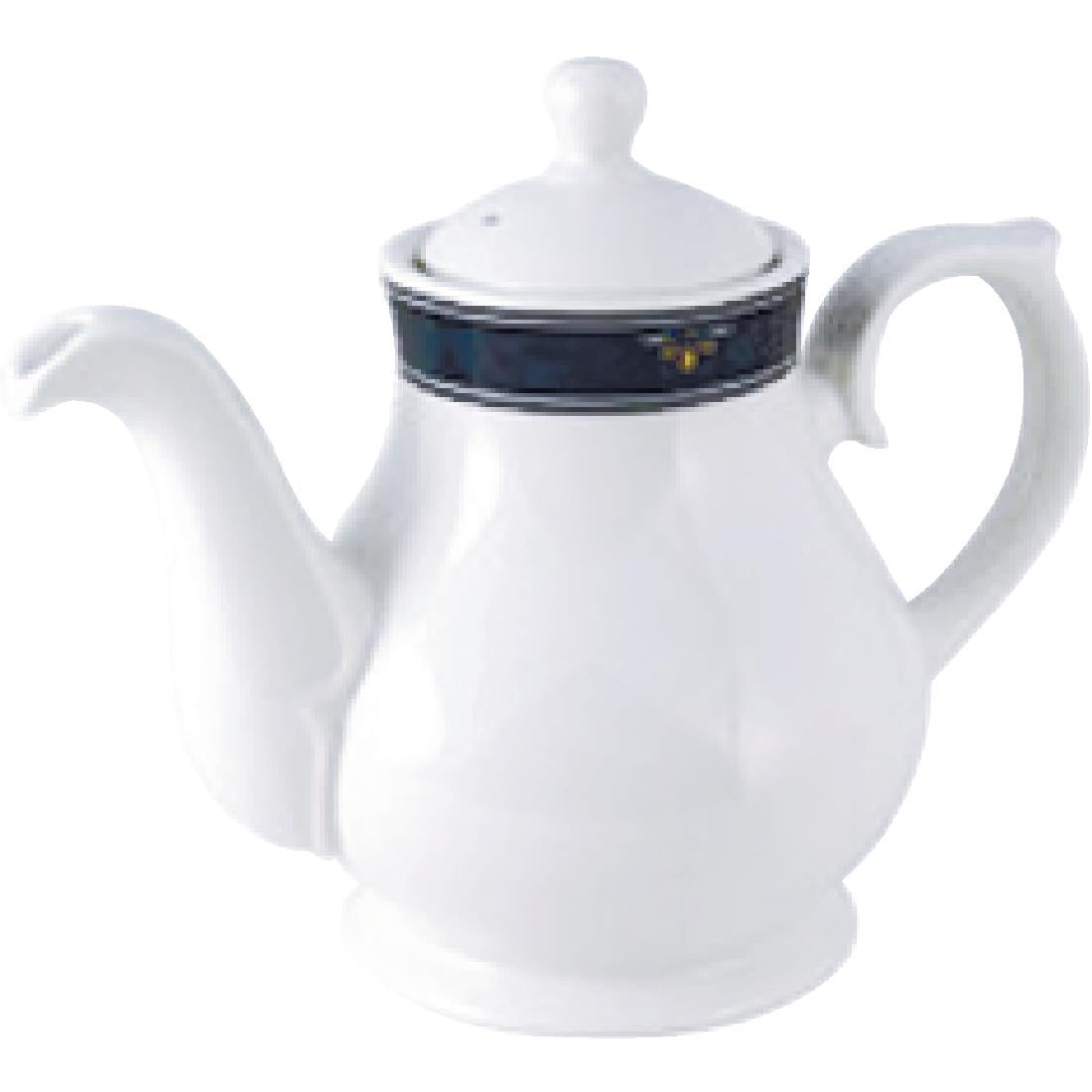 Churchill Venice Tea and Coffee Pots 852ml (Pack of 4) - M437 Churchill Super Vitrified Churchill