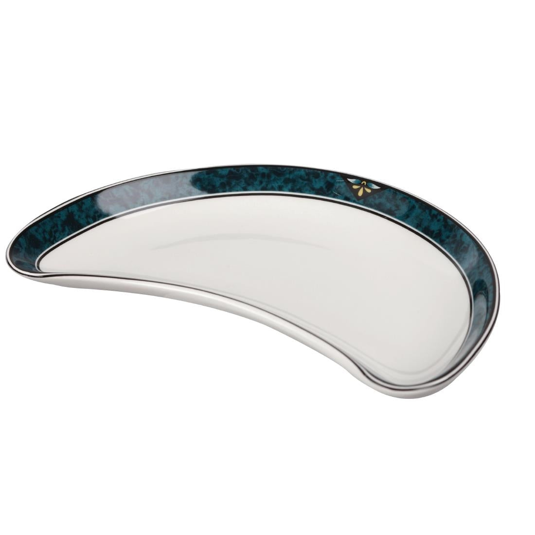 Churchill Verona Crescent Salad Plates (Pack of 12) - P643 Plates Churchill