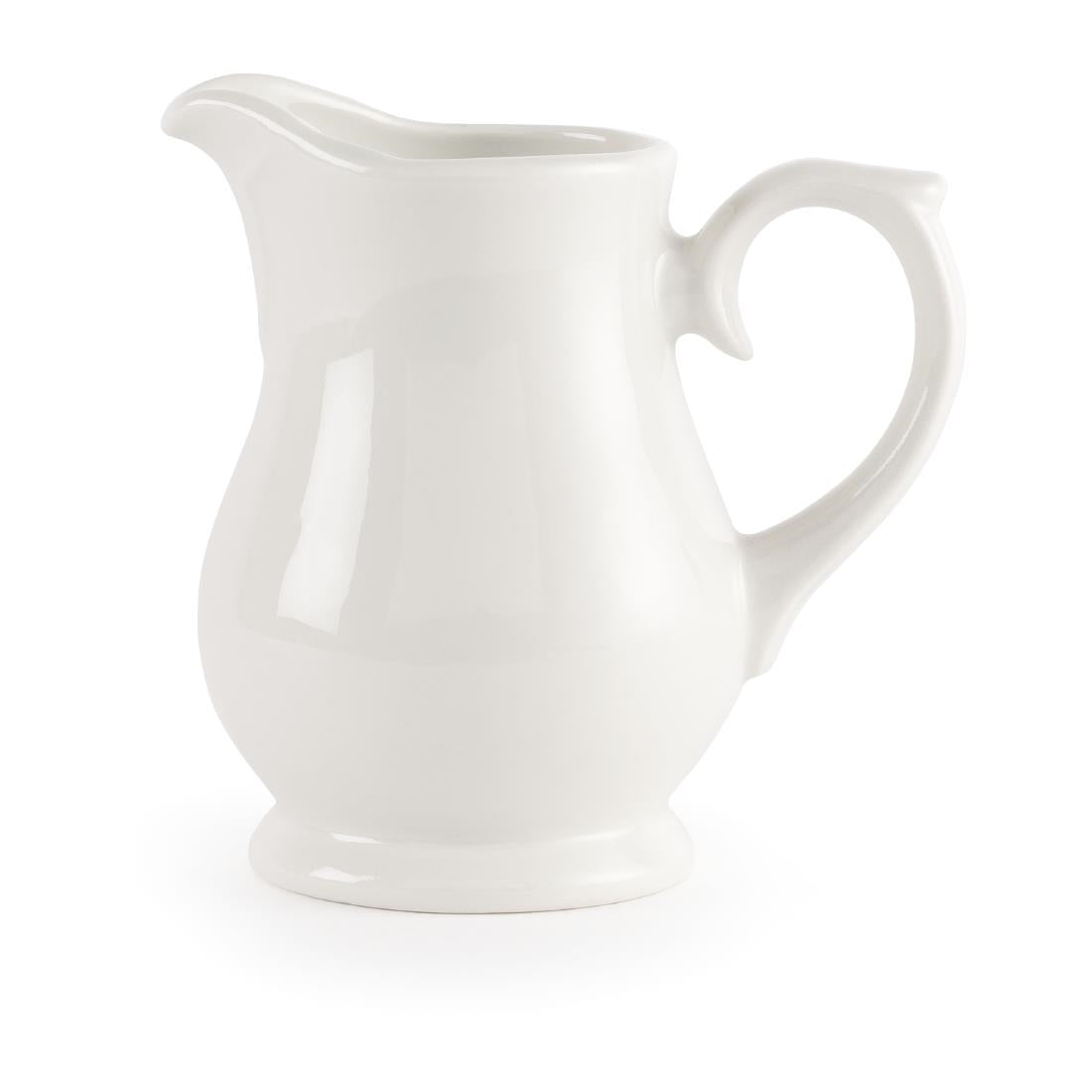 Churchill Whiteware Sandringham Jugs 142ml (Pack of 4) - P747 Churchill Super Vitrified Churchill