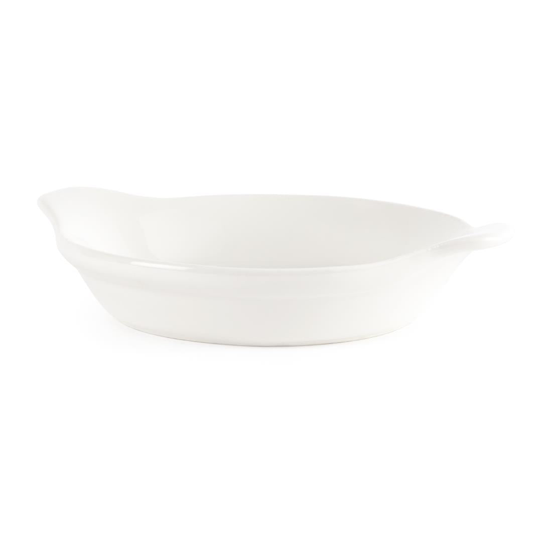 Churchill Round Eared Shirred Egg Dishes 150mm (Pack of 6) - P770 Churchill Super Vitrified Churchill