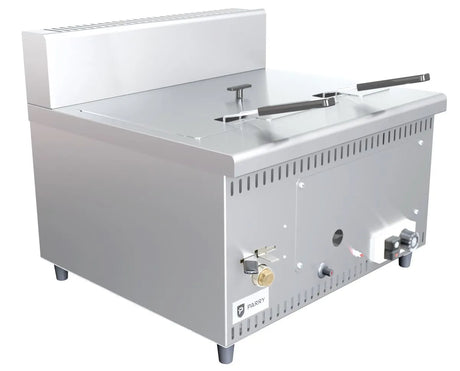 Parry 7.5L Propane Gas Table Top Fryer Single Tank 2 Basket Mobile Catering | AGF/P Countertop Gas Fryers Parry