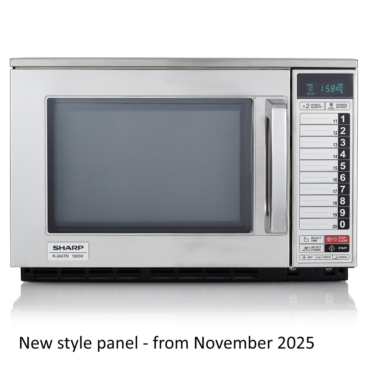 Sharp Microwave Oven New Refreshed Panel Design From November 2025 | R24ATR Microwaves Sharp