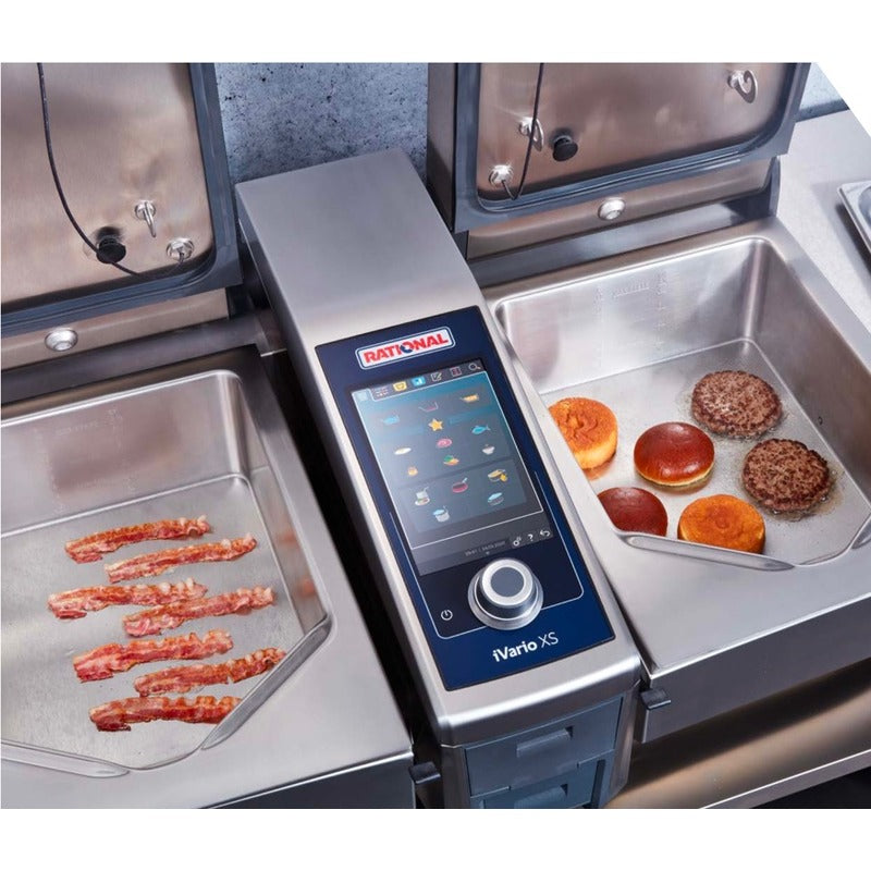 Rational iVario Pro 2-XS Twin Pan without Stand VarioCooking Center MULTIFICIENCY® Rational