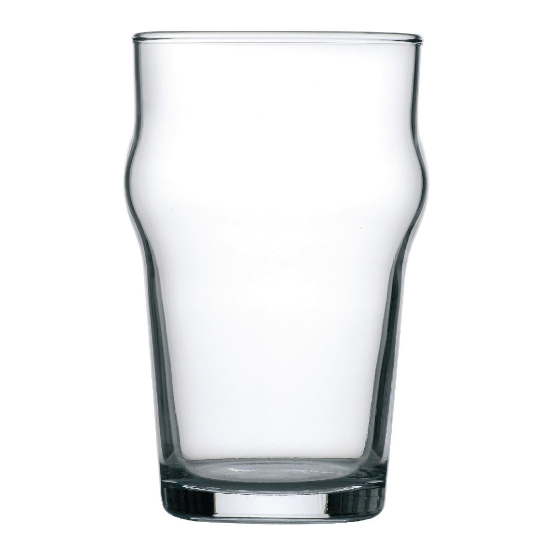 Arcoroc Nonic Beer Glasses 295ml CE Marked (Pack of 24) - FU236 Beer Glasses Arcoroc