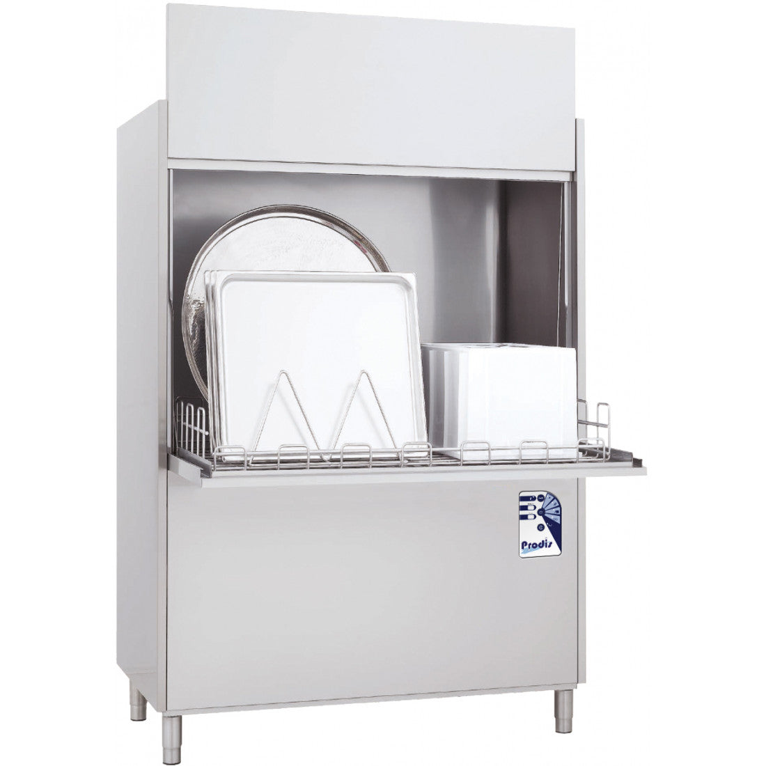 Prodis S350 700 x 1320mm Basket Heavy Duty Pot Utensil Washer - Gravity Drain Utensil & Pot Washers Prodis