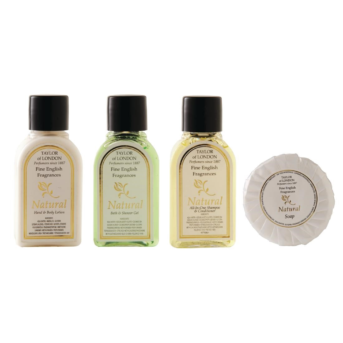 Hotel Complimentary Taylor of London Natural Range Toiletries Welcome Pack - SA346 Hotel Complimentary