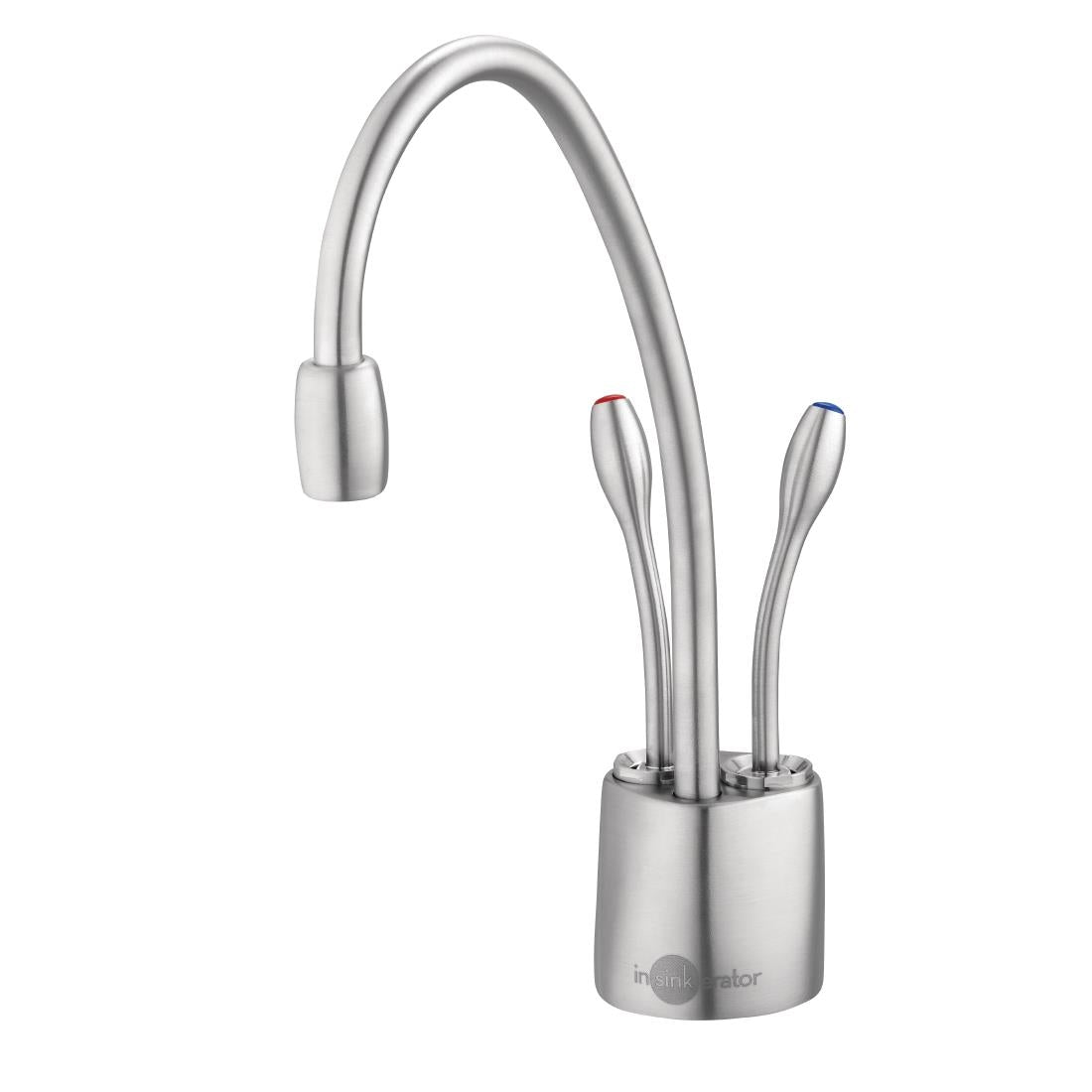 Insinkerator Steaming Hot and Cold Water Tap HC1100 Brushed Steel with Installation Kit - SA531 Insinkerator