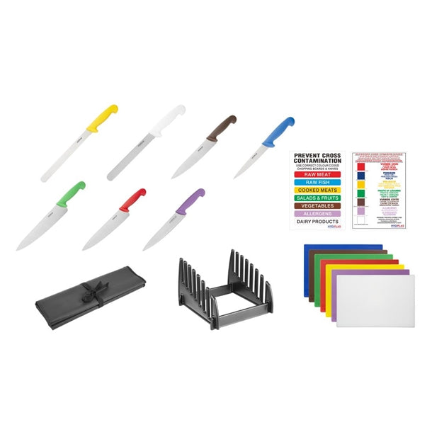 Hygiplas Colour Coded Food Safety Starter Kit - SA698 Hygiplas