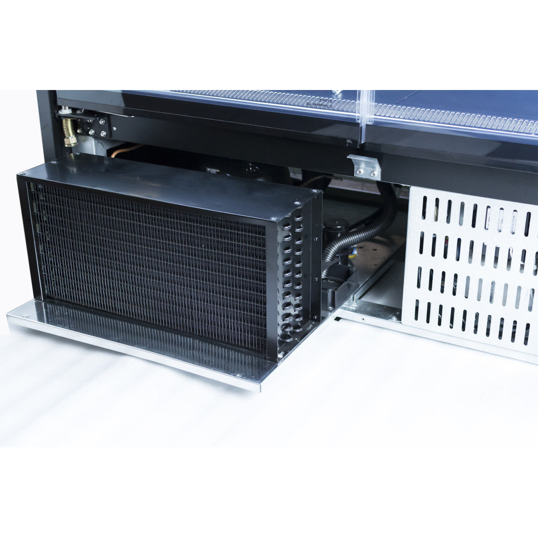 Prodis Panoramic Frameless Glass Door Multideck Black - XMD2500-P-FGD-K Refrigerated Merchandisers Prodis