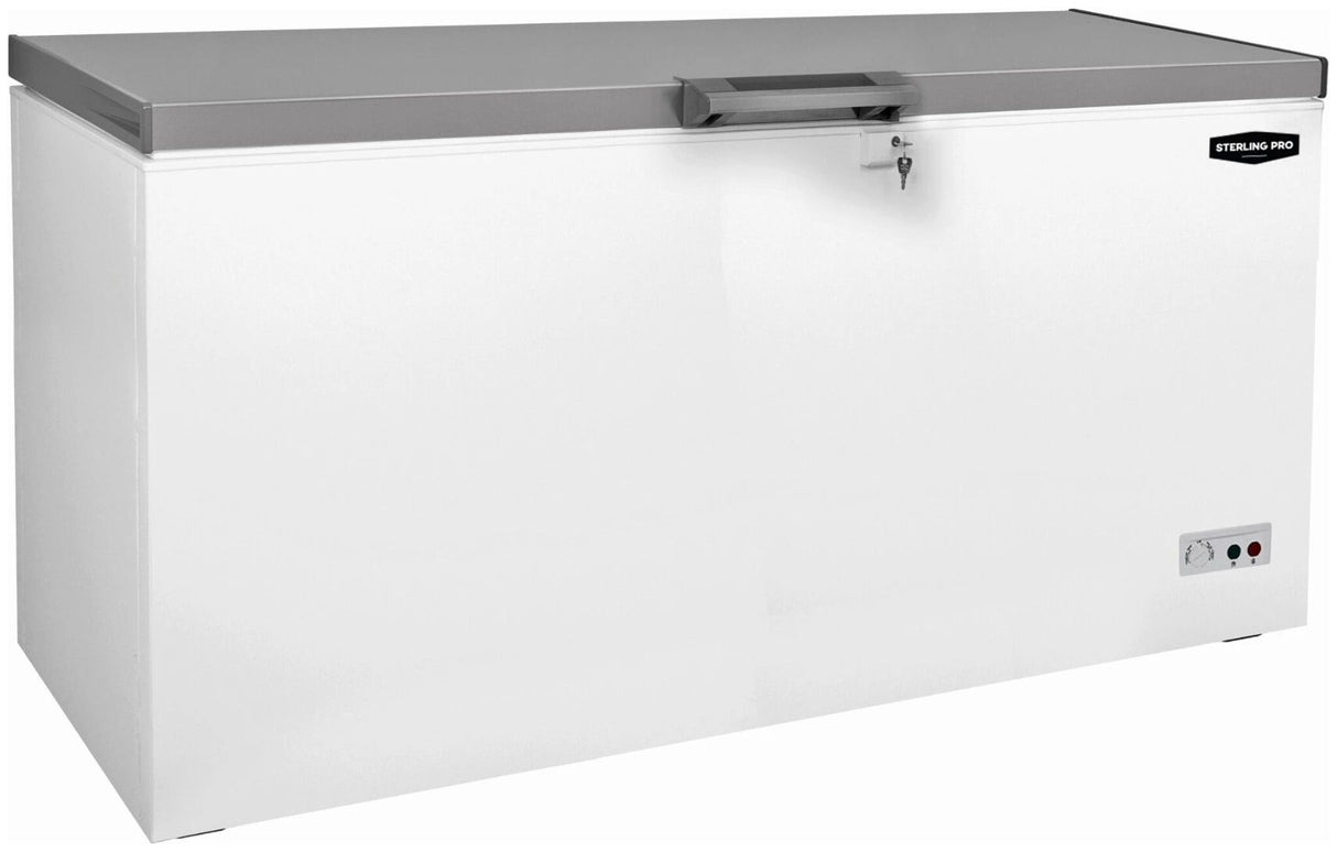 Sterling Pro Green Triple Mode Chest Freezer / Chiller / Fridge 572 Litres Stainless Steel Lid - SPC570SS Chest Freezers Sterling Pro