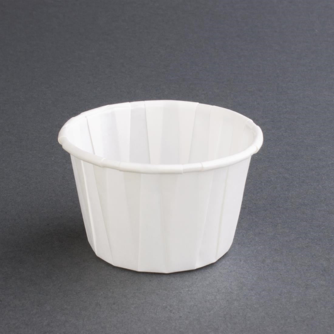 4 Aces Recyclable Paper Sauce Pots Medium 2oz (Pack of 250) - CX081 Condiment Pots & Soup Cups 4 Aces