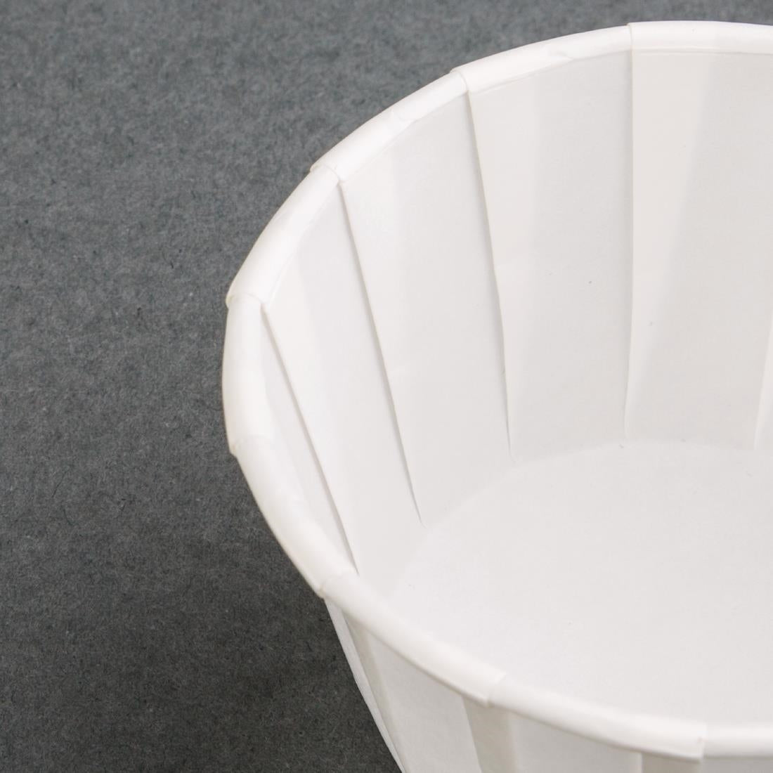 4 Aces Recyclable Paper Sauce Pots Medium 2oz (Pack of 250) - CX081 Condiment Pots & Soup Cups 4 Aces