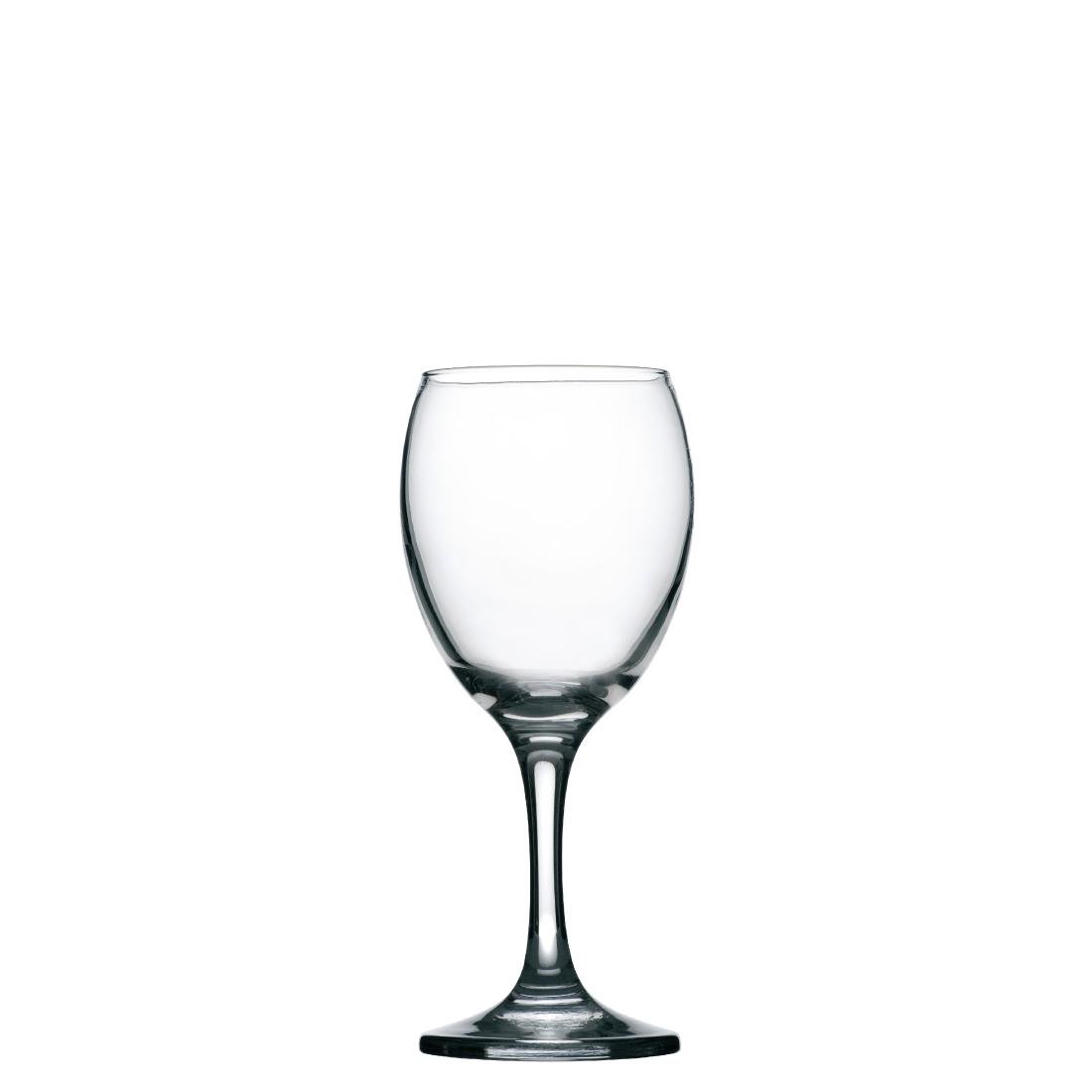 Utopia Imperial Wine Glasses 250ml UKCA Marked at 175ml (Pack of 12) - T277 Wine Glasses Utopia