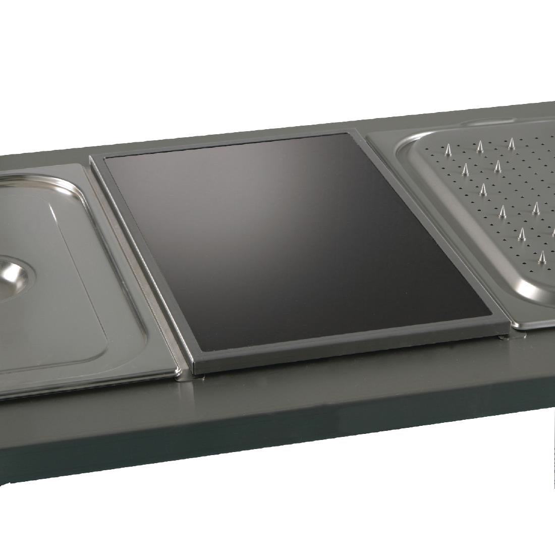 Victor Caribbean Heated Bain Marie Topper - Glass Insert - T774 Victor