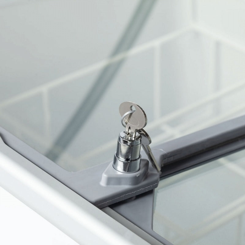 Tefcold Scoop Ice Cream Counter Display Freezer 12 x 5 Litre - IC500SC + CANOPY Ice Cream Display Freezers Tefcold