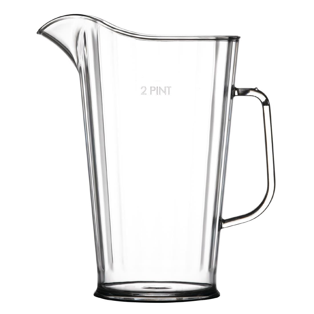 BBP Polycarbonate Jugs 1.1Ltr CE Marked (Pack of 4) - U410 Jugs, Pitchers, Decanters & Carafes BBP