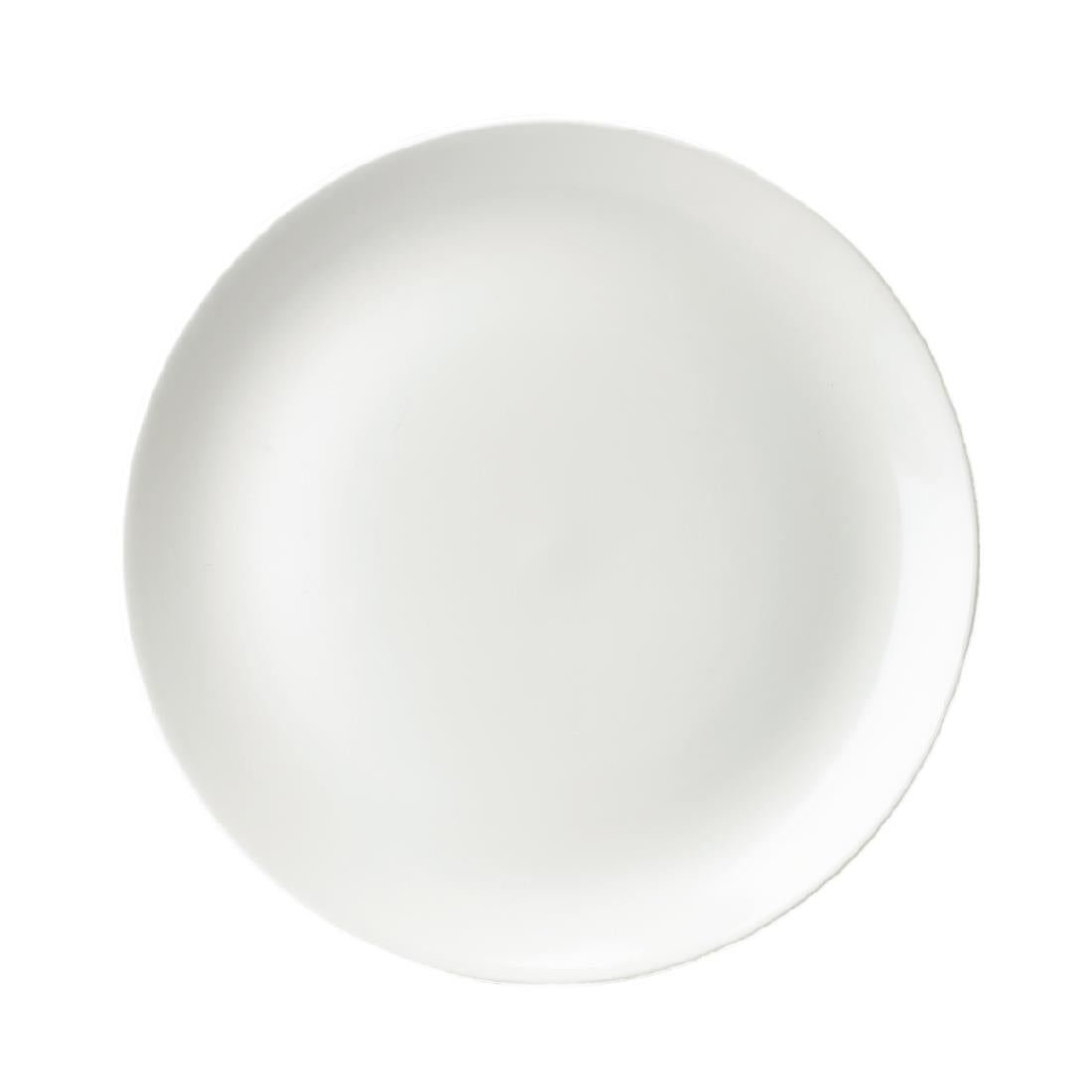 Churchill Evolve Coupe Plates White 217mm (Pack of 12) - U714 Plates Churchill
