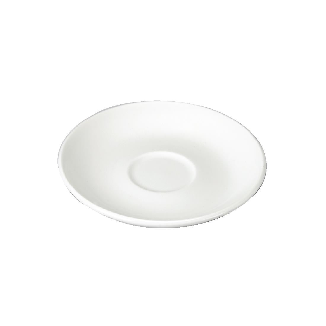 Churchill Ultimo Small Coupe Saucers 120mm (Pack of 24) - U765 Churchill Super Vitrified Churchill