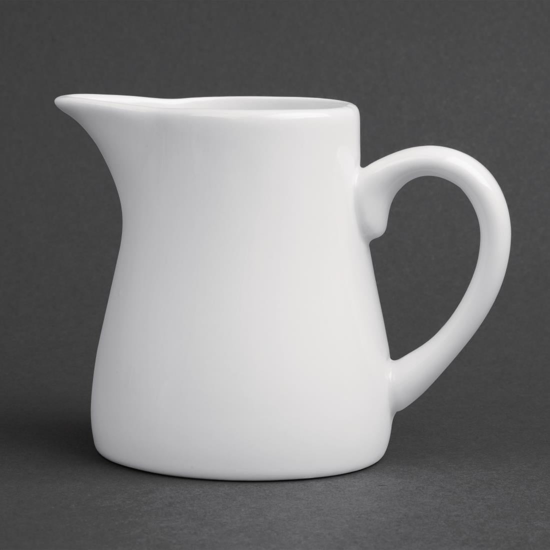Olympia Whiteware Cream and Milk Jugs 170ml 6oz (Pack of 6) - U819 Olympia Crockery Olympia