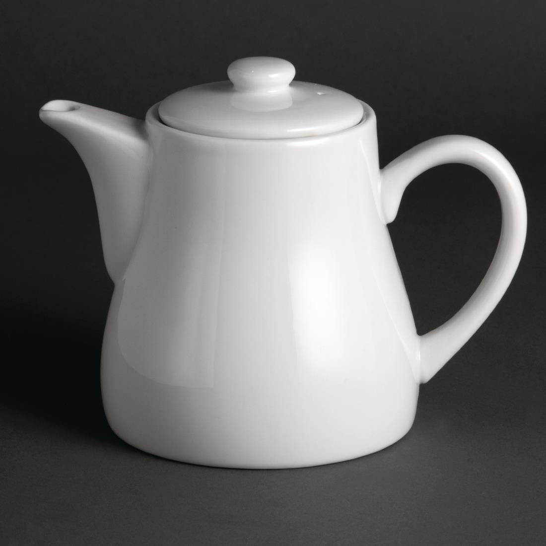 Olympia Whiteware Teapots 795ml (Pack of 4) - U823 Olympia Crockery Olympia