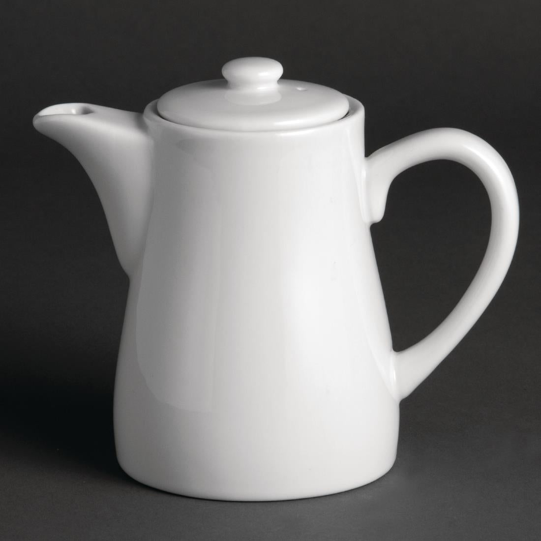 Olympia Whiteware Coffee Pots 310ml (Pack of 4) - U824 Olympia Crockery Olympia