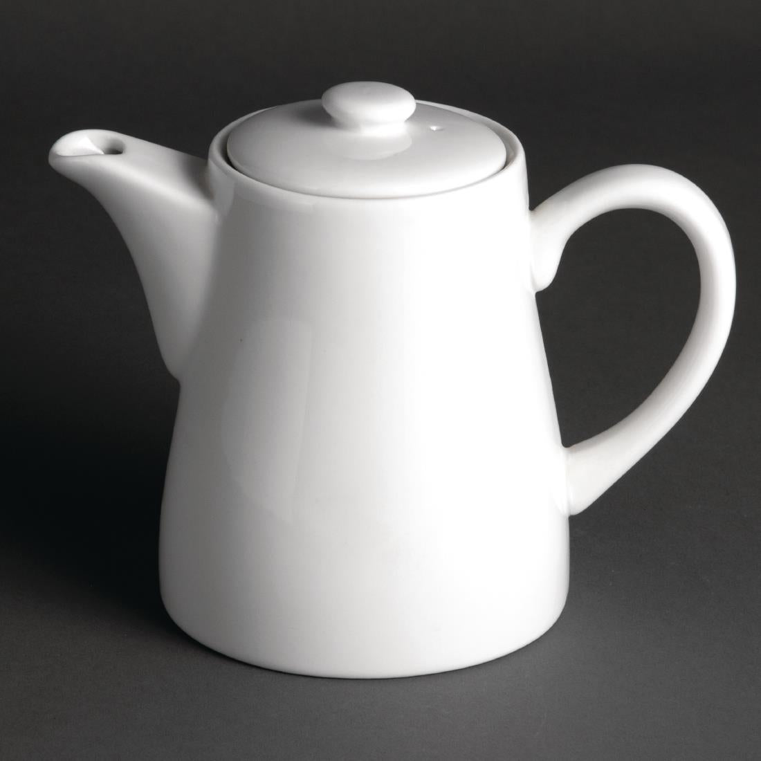 Olympia Whiteware Coffee Pots 710ml (Pack of 4) - U825 Olympia Crockery Olympia