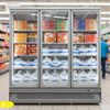 Prodis Heavy Duty Low Energy Triple Door Display Freezer | XPD1850-N-G-LE Upright Glass Door Freezers Prodis