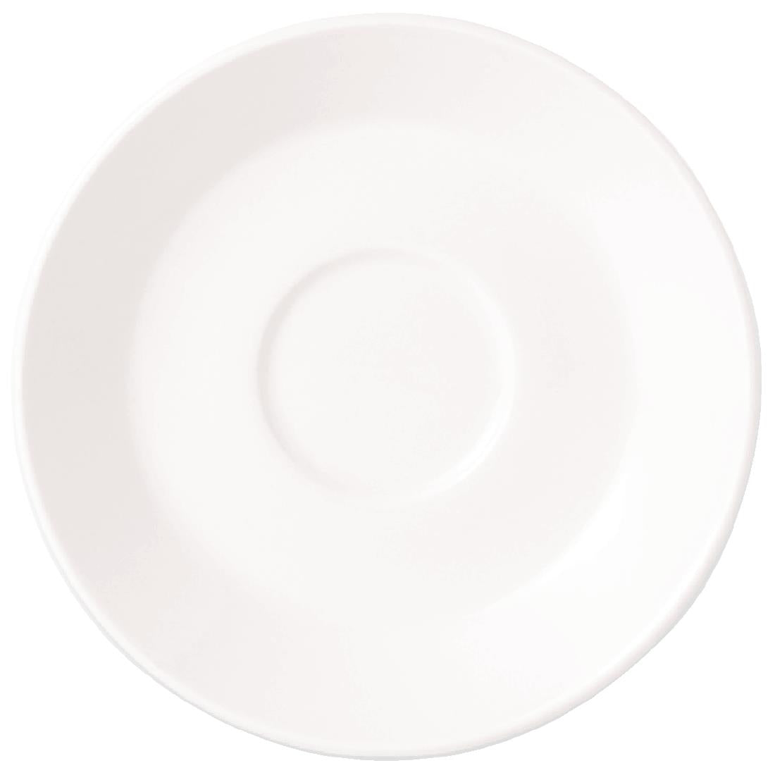 Steelite Simplicity White Slimline Saucers 150mm (Pack of 36) - V0092 Steelite Performance Steelite