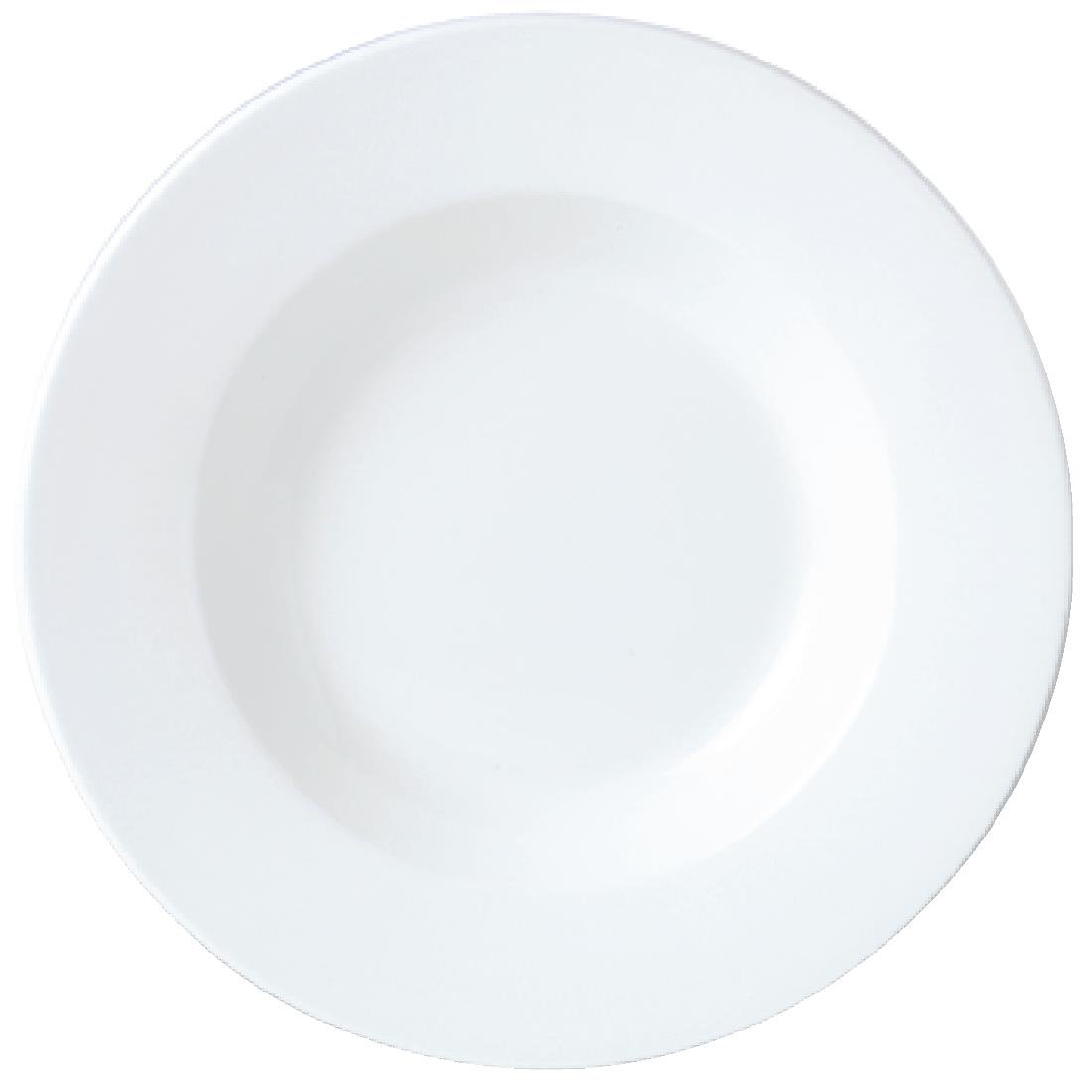 Steelite Simplicity White Pasta Dishes 300mm (Pack of 6) - V0179 Steelite Performance Steelite