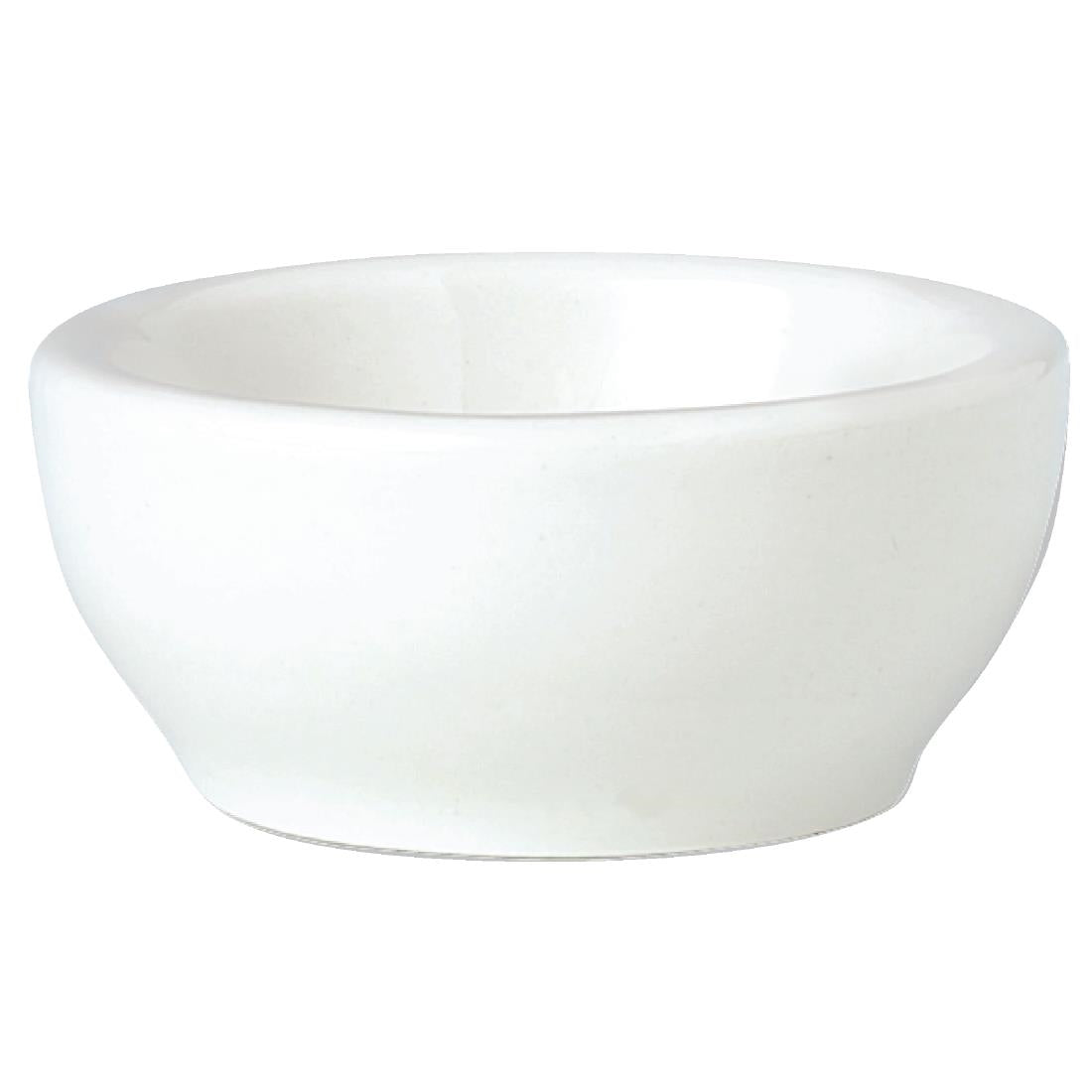 Steelite Simplicity White Butter Dishes 28ml (Pack of 36) - V0161 Steelite Performance Steelite