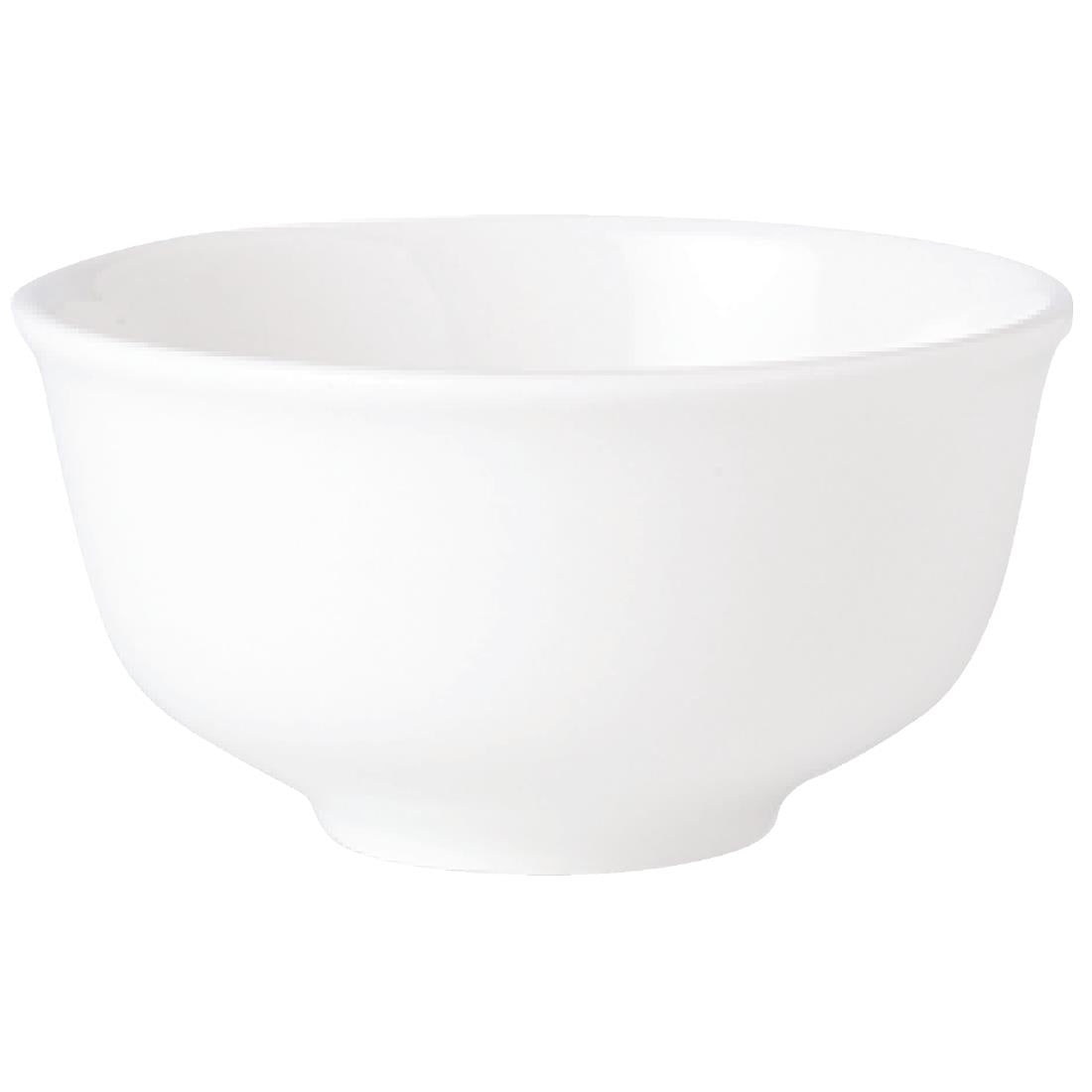 Steelite Simplicity White Sugar Bowls 227ml (Pack of 12) - V0192 Bowls Steelite