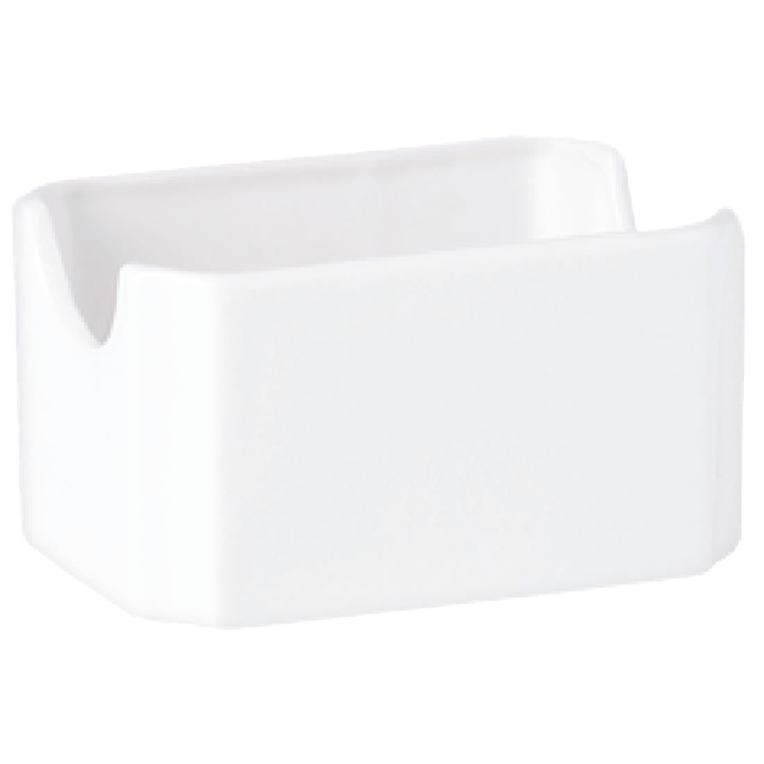 Steelite Simplicity White Packet Sugar Holders (Pack of 12) - V0198 Steelite Performance Steelite