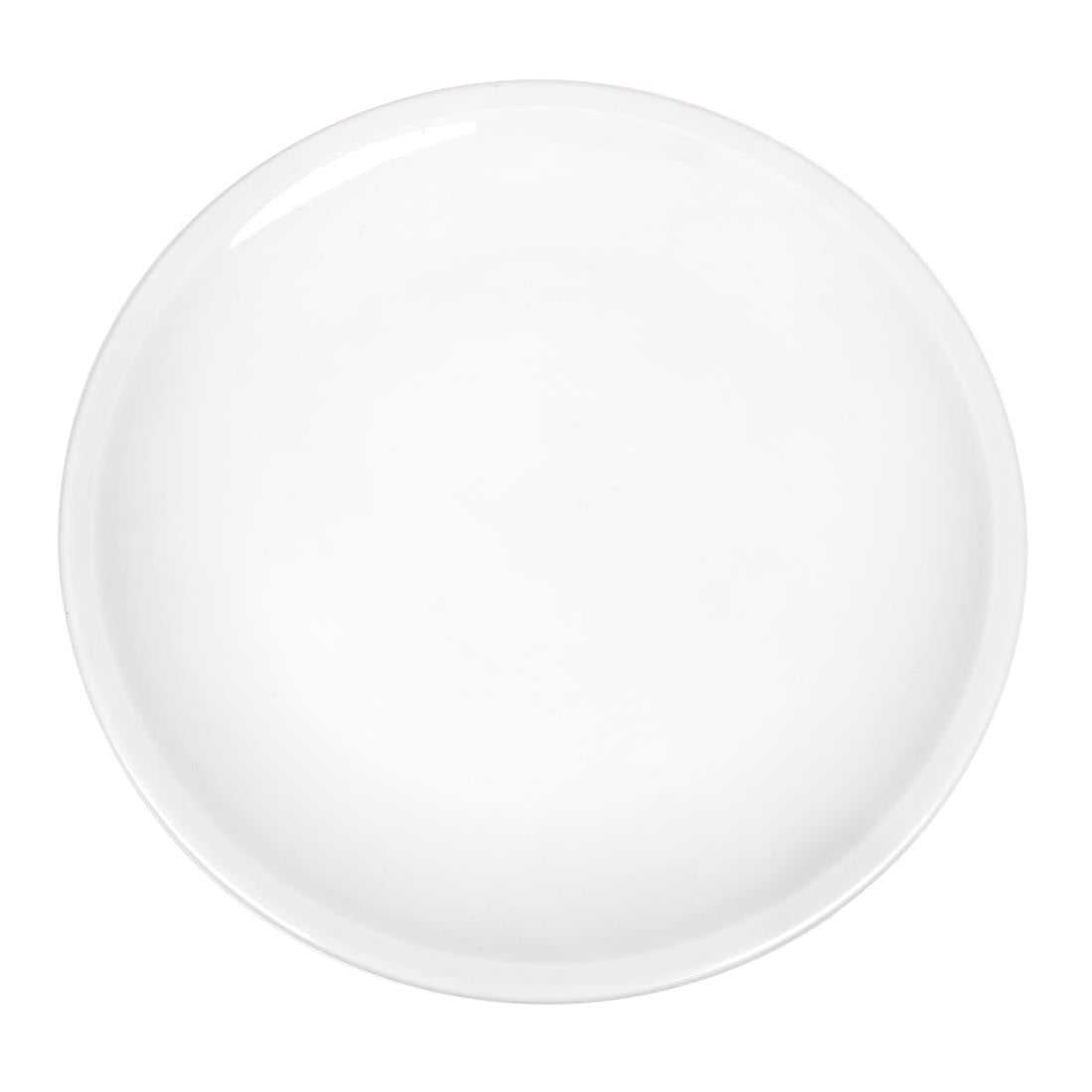 Steelite Simplicity White Pizza Plates 315mm (Pack of 6) - V0246 Plates Steelite