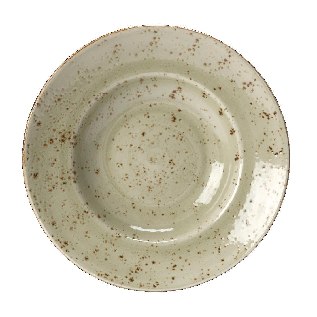 Steelite Craft Green Nouveau Bowls 270mm (Pack of 6) - V045 Bowls Steelite