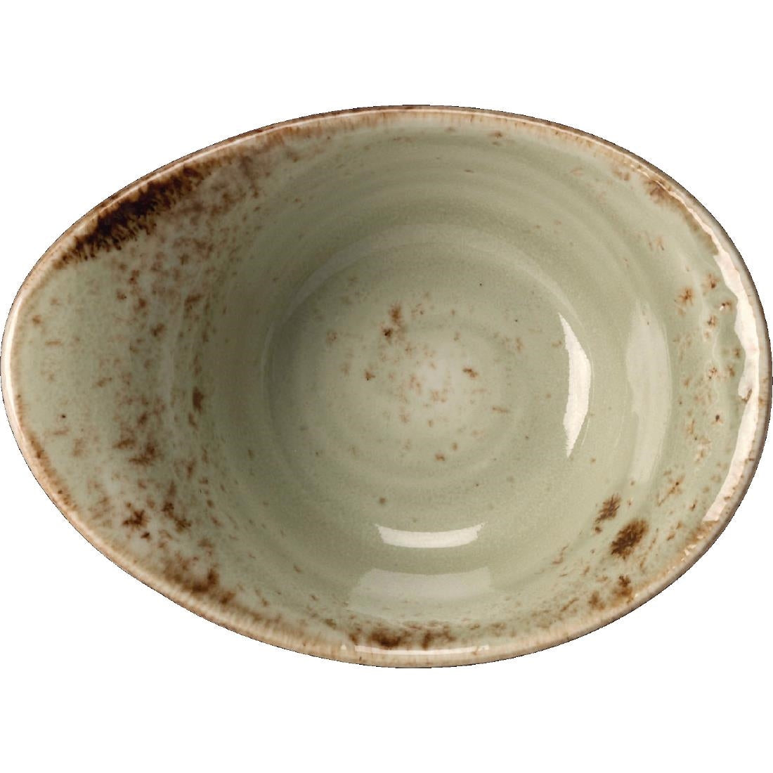 Steelite Craft Green Freestyle Bowls 180mm (Pack of 12) - V051 Bowls Steelite