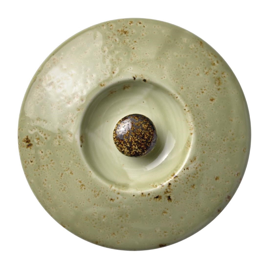 Steelite Craft Green Casserole Lids (Pack of 6) - V068 Steelite Performance Steelite