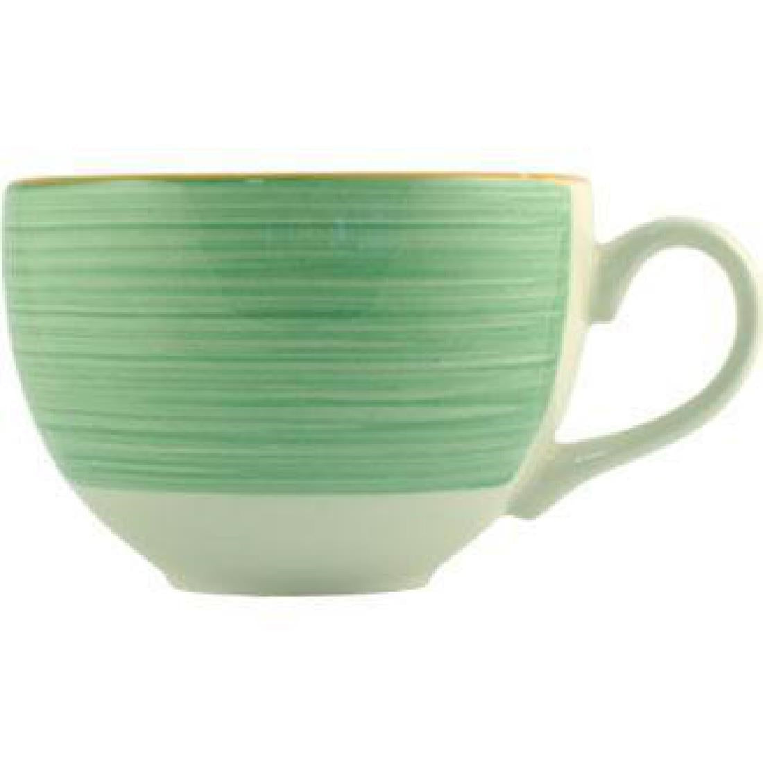 Steelite Rio Green Empire Low Cups 227ml (Pack of 36) - V2869 Cups and Mugs Steelite