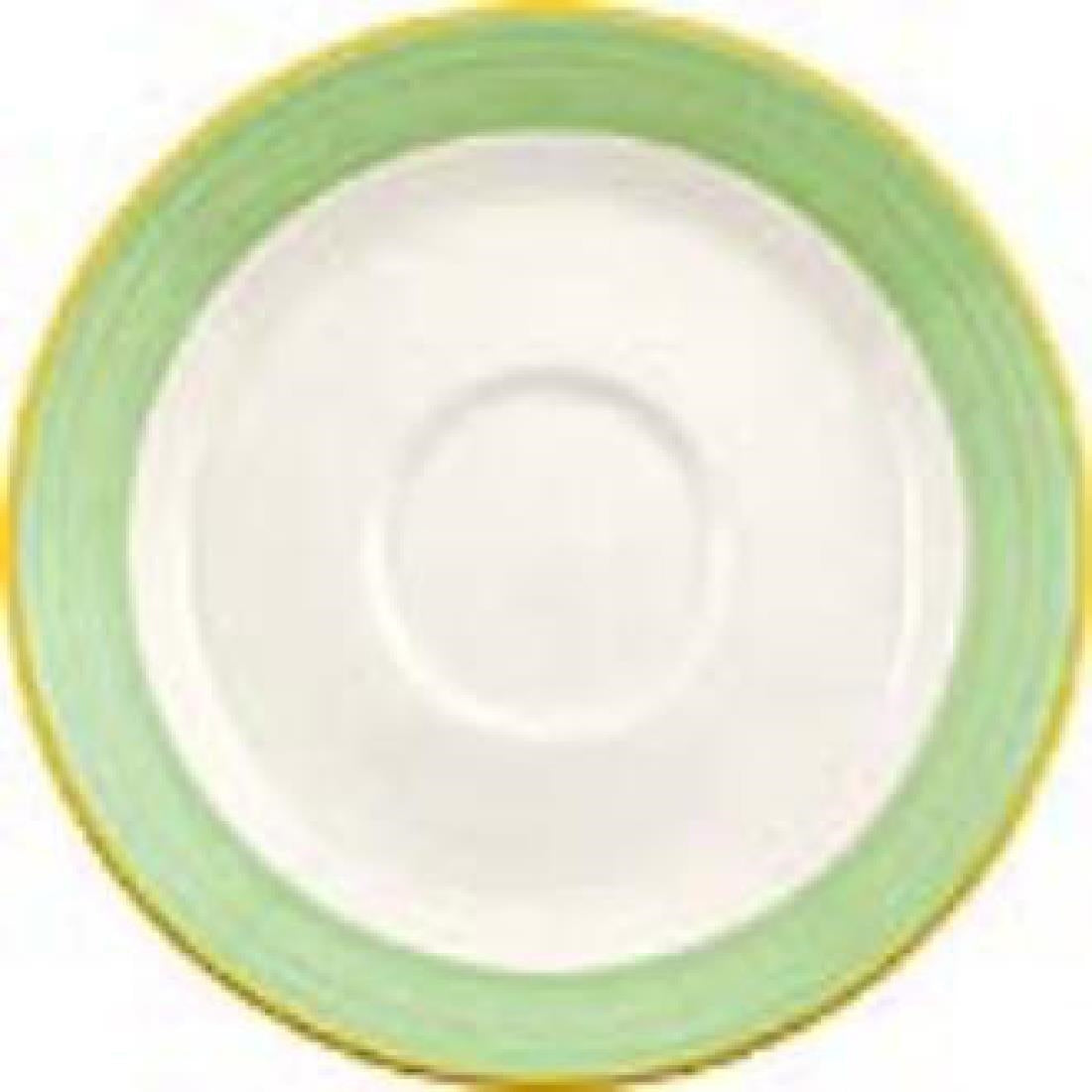 Steelite Rio Green Slimline Saucers 150mm (Pack of 36) - V2883 Steelite Performance Steelite