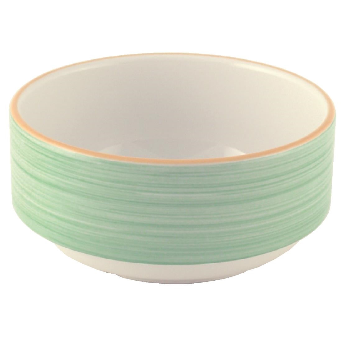 Steelite Rio Green Sugar or Bouillon Cups 227ml (Pack of 12) - V2917 Cups and Mugs Steelite