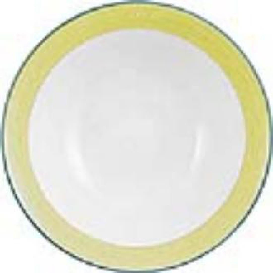 Steelite Rio Yellow Oatmeal Bowls 165mm (Pack of 36) - V2939 Bowls Steelite