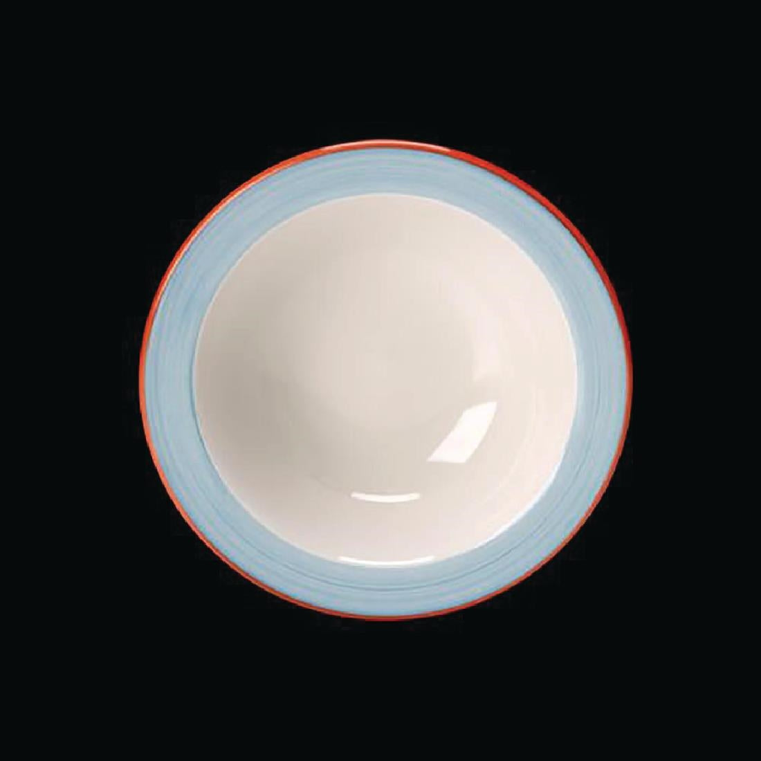 Steelite Rio Blue Oatmeal Bowls 165mm (Pack of 36) - V3034 Bowls Steelite