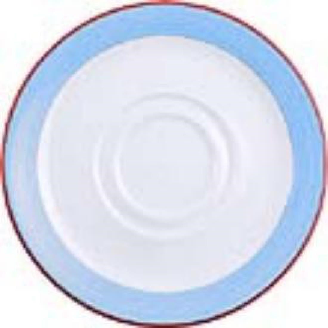 Steelite Rio Blue Saucers 145mm (Pack of 36) - V3048 Steelite Performance Steelite