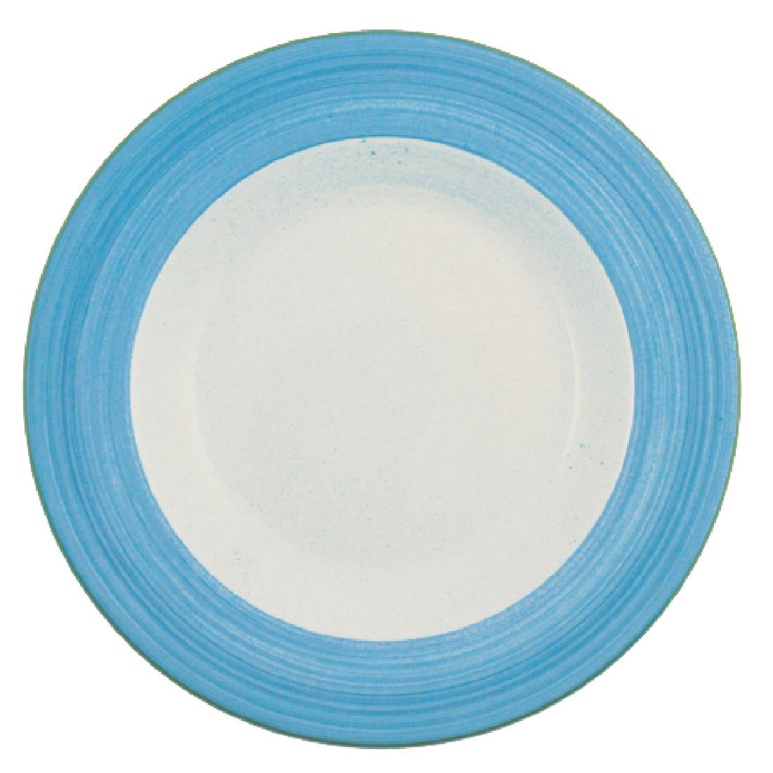 Steelite Rio Blue Slimline Plates 157mm (Pack of 36) - V3066 Plates Steelite