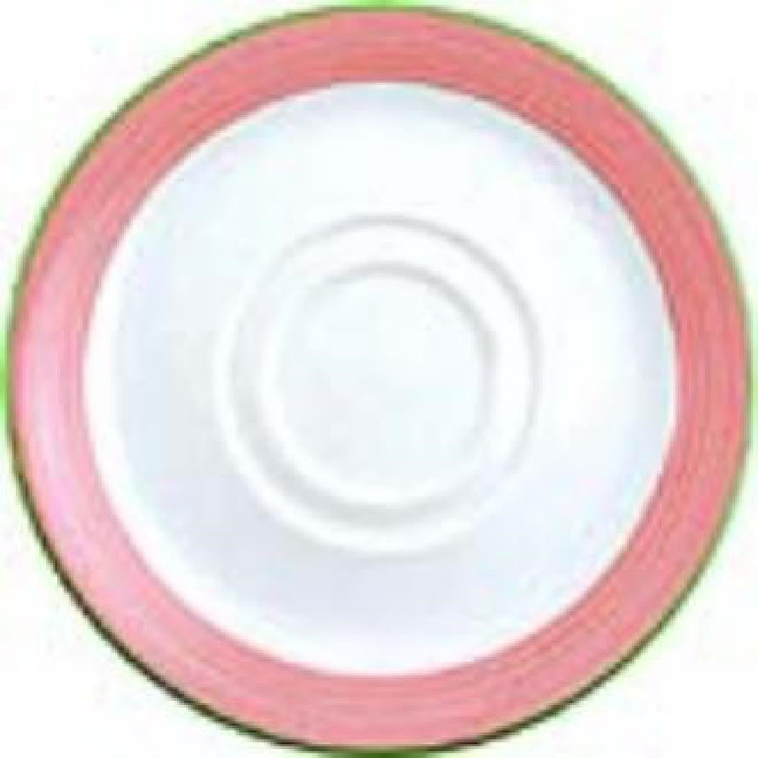 Steelite Rio Pink Saucers 145mm (Pack of 36) - V3138 Steelite Performance Steelite