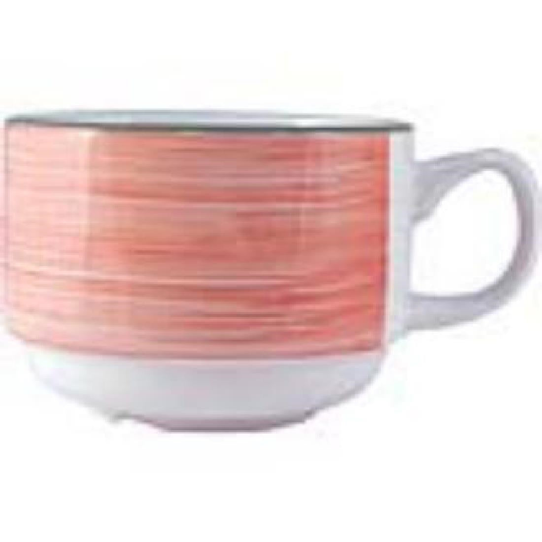 Steelite Rio Pink Slimline Stacking Cups 200ml (Pack of 36) - V3158 Cups and Mugs Steelite