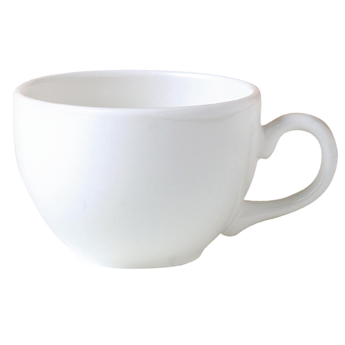 Steelite Monaco White Low Cups 227ml (Pack of 36) - V6854 Cups and Mugs Steelite