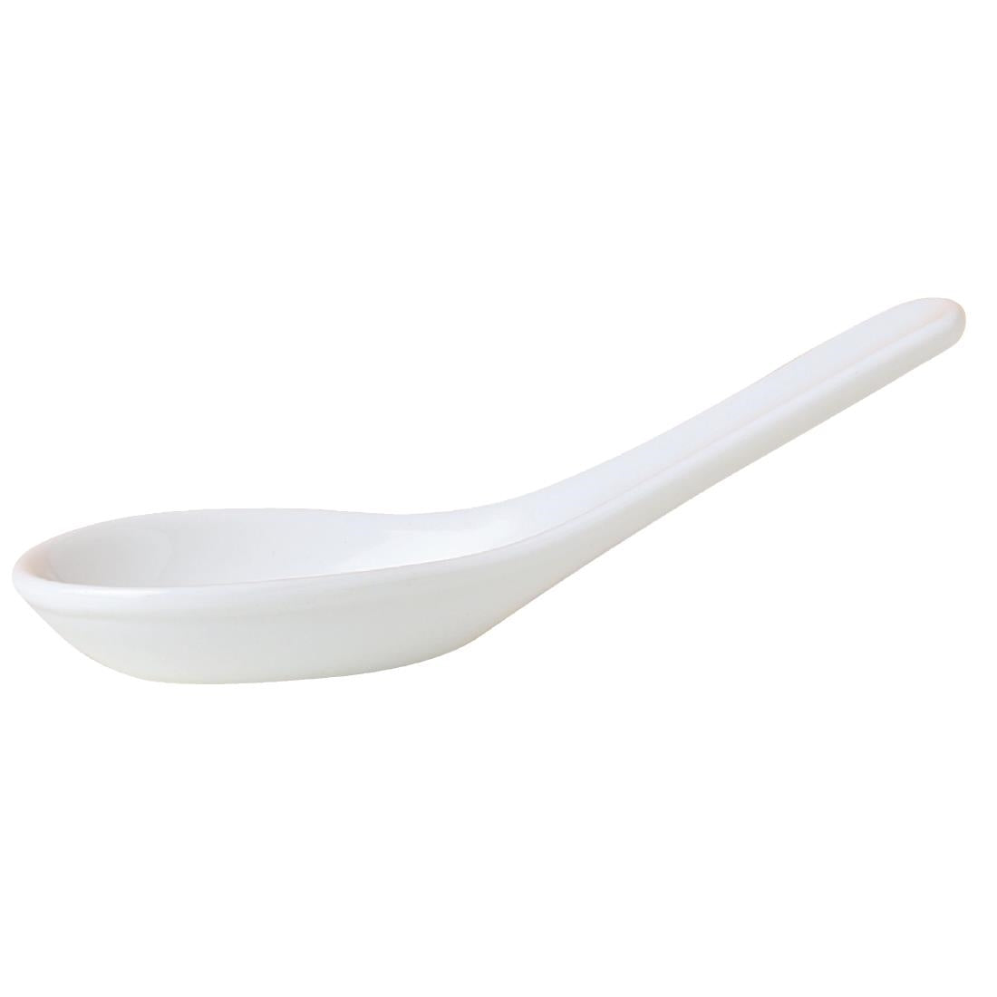 Steelite Monaco White Mandarin Oriental Spoons (Pack of 12) - V6859 Steelite Distinction Steelite