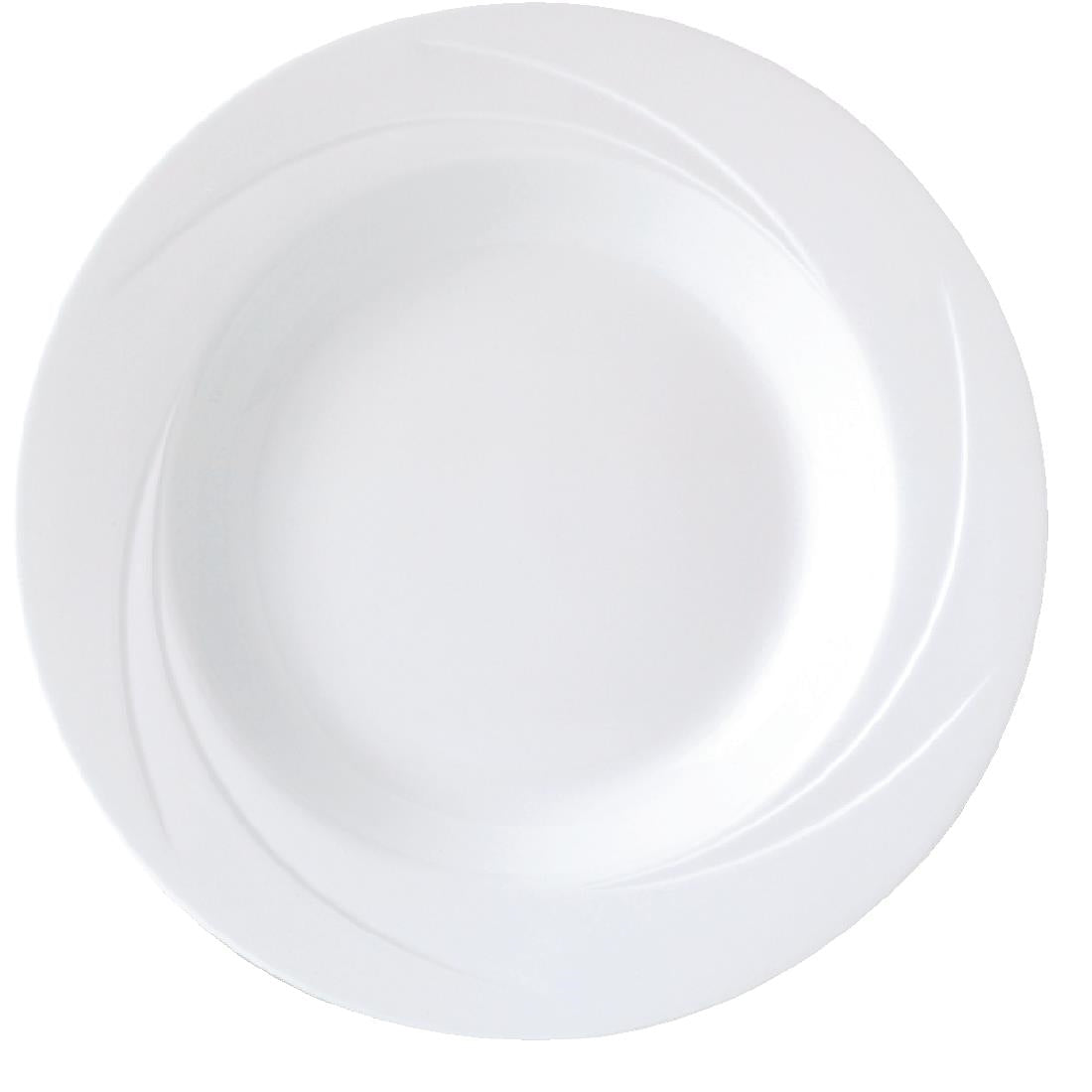 Steelite Monaco White Ultimate Bowls 300mm (Pack of 6) - V6893 Bowls Steelite
