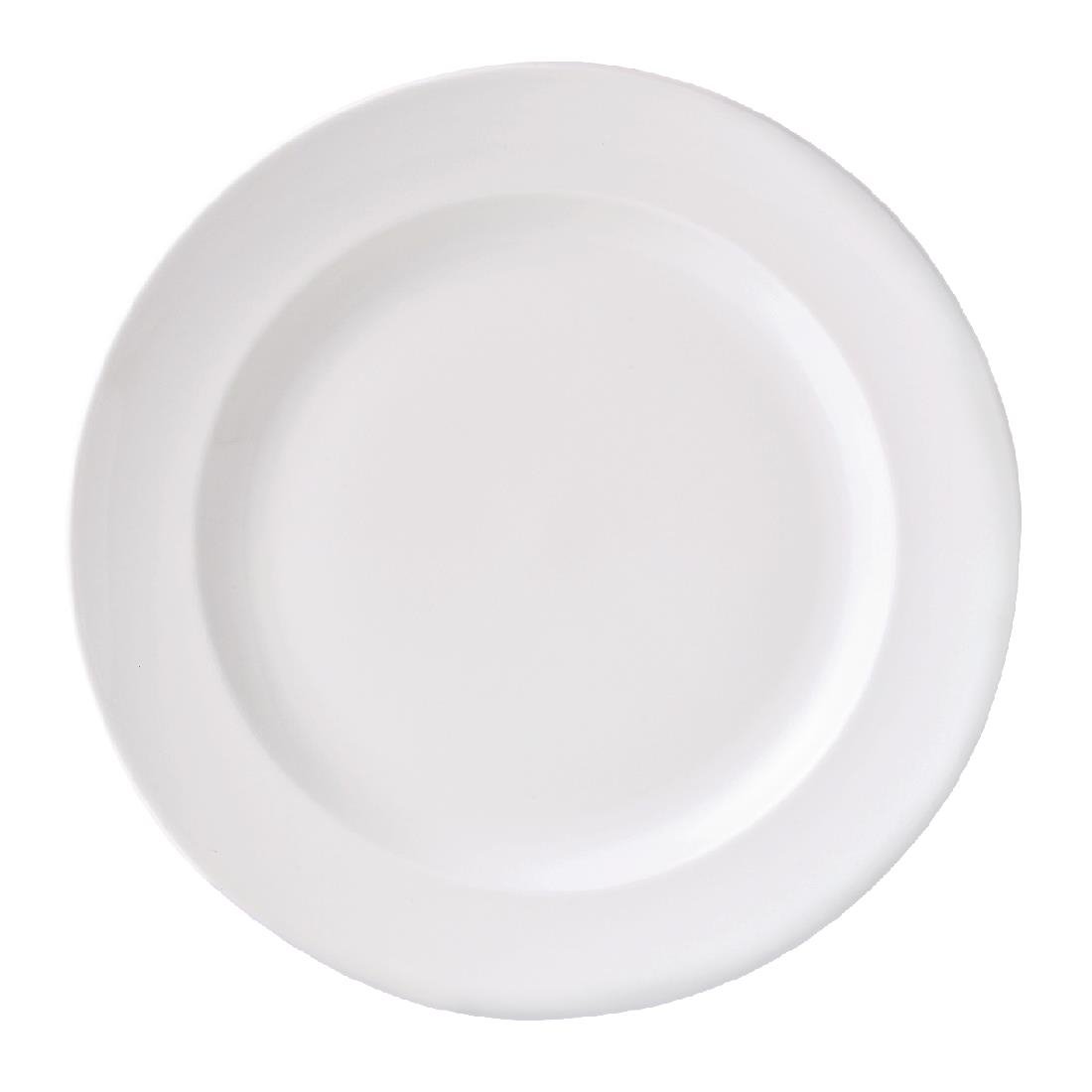 Steelite Monaco White Vogue Plates 255mm (Pack of 24) - V6901 Plates Steelite